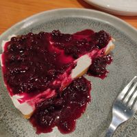 Cheescake at Kind Kitchen in Porto