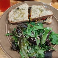 Tostada de atún at Kind Kitchen in Porto