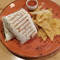 Supreme burrito at Kind Kitchen in Porto