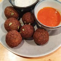 Falafels at Kind Kitchen in Porto