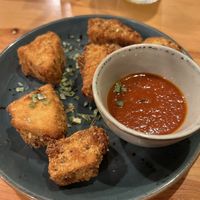 Tofu nuggets  at Kind Kitchen in Porto