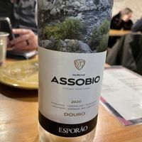 Portuguese white wine  at Kind Kitchen in Porto