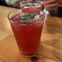 Cold tea of the day  at Kind Kitchen in Porto