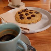 Chocolate chip cookie! at Kind Kitchen in Porto