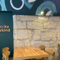 Indoor seating   at Kind Kitchen in Porto