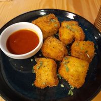Tofu Nuggets at Kind Kitchen in Porto