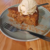 Apple Cake & Ice Cream at Kind Kitchen in Porto