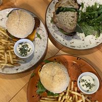 Burger und Toastie   at Kind Kitchen in Porto