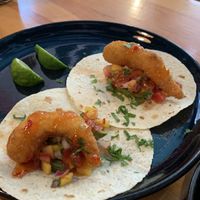 Tacos de “camarao"  at Kind Kitchen in Porto