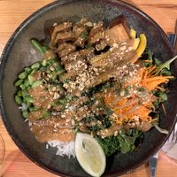 Delicious bowl   at Kind Kitchen in Porto