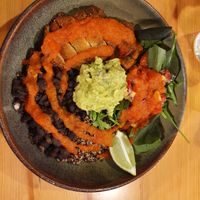 Mexican bowl at Kind Kitchen in Porto