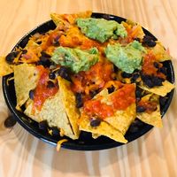 Loaded nachos  at Kind Kitchen in Porto