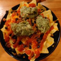 loaded nachos  at Kind Kitchen in Porto