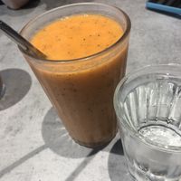 Tropical juice   at Kind Kitchen in Porto