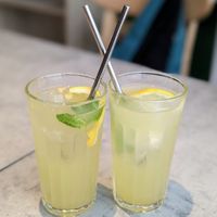 Lemonade at Kind Kitchen in Porto