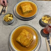 francesinha   at Kind Kitchen in Porto