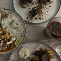 bruschetta, supreme burrito 🥰  at Kind Kitchen in Porto