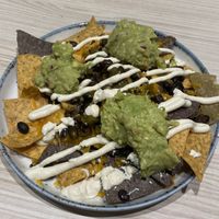 Loaded nachos  at Kind Kitchen in Porto