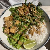 Thai bowl  at Kind Kitchen in Porto