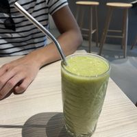 green juice  at Kind Kitchen in Porto