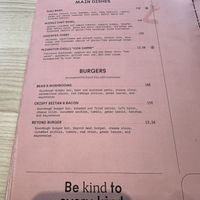 Menus as of 21/Oct/23  at Kind Kitchen in Porto