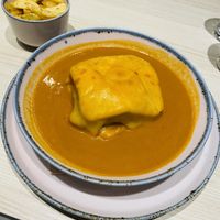 francesinha  at Kind Kitchen in Porto