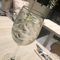 Port and tonic   at Kind Kitchen in Porto