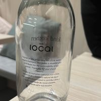 Sustainable Water  at Kind Kitchen in Porto