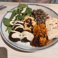 Falafel bowl  at Kind Kitchen in Porto