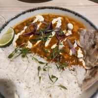 Chickpea curry   at Kind Kitchen in Porto