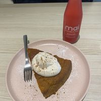 Pumpkin cake - delicious moist cake  at Kind Kitchen in Porto