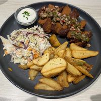 Seitan steak   at Kind Kitchen in Porto