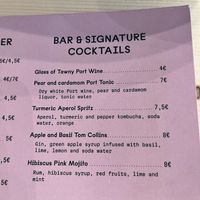 Port Tonic - refreshing!   at Kind Kitchen in Porto