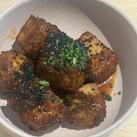 Tofu nuggets  at Kind Kitchen in Porto