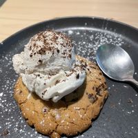 Cookie & ice creamm  at Kind Kitchen in Porto