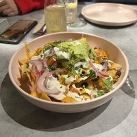 Loaded nachos #Veganuary at Kind Kitchen in Porto