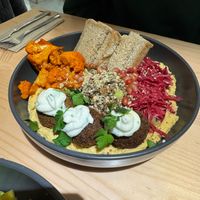 Middle East bowl at Kind Kitchen in Porto