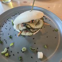 Crispy Tofu Bao  at Kind Kitchen in Porto