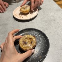 Pastel de nata  at Kind Kitchen in Porto