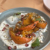 Pumpkin and feta  at Kind Kitchen in Porto