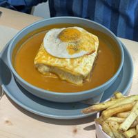 Francesinha   at Kind Kitchen in Porto
