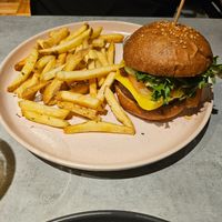 Beyond Burger at Kind Kitchen in Porto