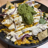Loaded nachos  at Kind Kitchen in Porto