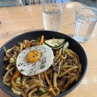 Udon noodles  at Kind Kitchen in Porto