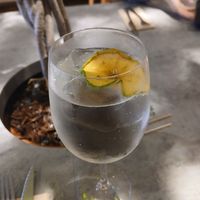 Pear port spritz at Kind Kitchen in Porto