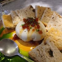 Buratta at Kind Kitchen in Porto