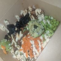 Salmon box at Kind Kitchen in Porto