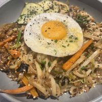 Yakisoba udon  at Kind Kitchen in Porto