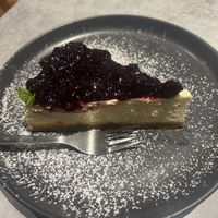 Berry cheesecakee  at Kind Kitchen in Porto