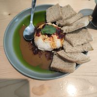 Burrata at Kind Kitchen in Porto